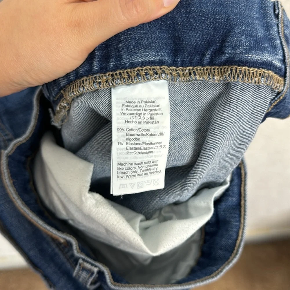 J Crew Slim Denim Jeans Slimming 32 Waist‎ 30 Length 32W 30L Dark Medium Casual